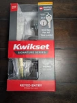 Kwikset Smartkey Pismo Keyed Entry Knob Satin Nickel 97402-850 Locking Exterior. Fixed Price $14.99.