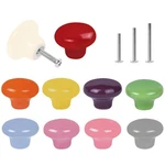 Octinpris 10X Colorful Cute Glossy Ceramic Knobs ROUND-10PACK,. Fixed Price $18.04.