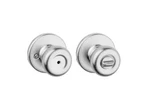 Kwikset Tylo Satin Chrome Bed/bath Door Knob With Lock. Fixed Price $12.90.