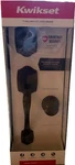 New Kwikset Belleview Front Door Entry Handle & Deadbolt Exterior Venetian Bronz. Fixed Price $63.97.