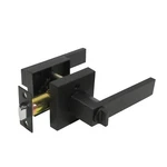 Brand New Knobwell Contractor 5 Pack Black Square Lever Privacy Door Handles. Fixed Price $114.99.