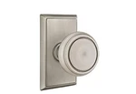 Emtek 8521NWUS15A Dummy, Rectangular Rosette, Norwich Knob, Pewter. Fixed Price $152.00.