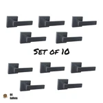 Knobwell 10 Pack 1/2 Single Sided Dummy Door Levers (matte Black). Fixed Price $67.99.