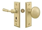 Deltana SDLS480 Privacy Tubular Screen Door Handleset - Brass. Fixed Price $54.75.