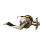 Design House Stratford Satin Nickel Passage Door Handle W/ Universal 6-WAY Latch. Fixed Price $11.95.