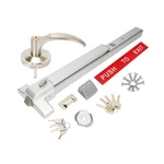 Commercial Door Push Bar Panic Exit Device With Exterior Lever Alarm, 27.... Fixed Price $123.64.