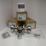 New Copper Creek CK2020SS Colonial Knob Passage Color Satin Stainless "3 Sets". Fixed Price $49.99.