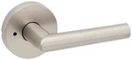 Kwikset 730MILRDT-15 Milan Privacy Door Lever With Round Rose, Satin Nickel. Fixed Price $30.00.