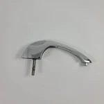 Vintage 1960S Amerock Polished Chrome Push Button Cabinet Door Handle Black Line. Fixed Price $35.00.