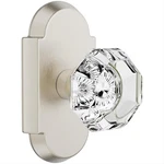 Bonkudoo Octagon Crystal Passage Hall/closet Non-locking Door Knob Satin Nickel. Fixed Price $17.95.