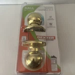 Dexter By Schlage Hall And Closet Lock Bright Brass Finish 605 New Sealed Diy. Fixed Price $10.95.