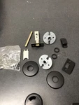 Baldwin Estate Collection Passage Door Lever Set, Satin Black. Fixed Price $193.49.