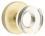 Emtek 5059MDC Modern Disc Non-turning Two-sided Dummy Door Knob Brass. Fixed Price $192.00.