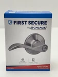 First Secure By Schlage Keyed Entry Presley Lever Security New Unopened. Fixed Price $28.95.