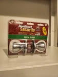Kwikset Hall/closet Passage Non Locking Door Knob Antique Brass. Fixed Price $14.99.