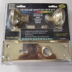 New Franklin Interior Mortise Skeleton Key Door Lock Kit Polished Brass 040CS. Fixed Price $13.00.