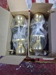 Pack Kwikset 200T 3 Ki Bbpkg Tylo Passage Hall/closet 92001-126 Doorknobs Nos. Fixed Price $15.50.