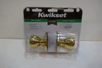Kwikset Hall & Closet Door Knobs (92001-280) New Package Brass Finish. Fixed Price $14.95.