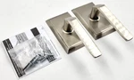 Emtek Milano 805MUS15 Reversible Non-turning Two-sided Dummy Door Lever Set. Fixed Price $38.97.