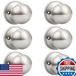 Probrico Dummy Door Knobs Brushed Nickel Single Inactive Ball Pack Of 6. Fixed Price $65.24.