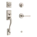 Kwikset Hawthorne Single Cylinder Door Handleset W/trafford Featuring. Fixed Price $67.99.