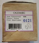 Copper Creek CK2090BC Colonial Dummy Door Knob. Fixed Price $9.45.