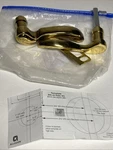 Baldwin 5455V 030 Mr Estate Wave Lever Polished Brass Less Rose. Fixed Price $39.95.