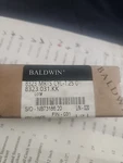 Baldwin 8323.031 Kk Keyed Cylinder. Fixed Price $59.13.