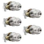 Knobonly 5 Pack Privacy Door Knobs Satin Nickel, Keyless Interior For. Fixed Price $74.01.