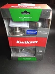 New Box Kwikset 97200-777 Tustin Hall And Closet Door Lever Satin Nickel. Fixed Price $24.97.