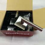 Kwikset 154MILSQT-15 Passage Leverset Contempory Brushed Nickel. Fixed Price $25.00.