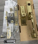 Emtek F13335150PRHUS7 Harrison Mortise Providence Knob Set-french Antique *read. Fixed Price $599.99.