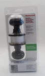 Honeywell Passage Door Knob Hall Closet Non-locking Black With Oil Rubbed Bronze. Fixed Price $8.00.