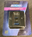 Schlage Aged Bronze Sliding Pocket Door Privacy Lock & Hardware SC991B-716. Fixed Price $18.85.
