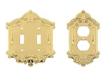 Nostalgic Warehouse Victorian Light Switch Outlet Cover Plates Brass. Fixed Price $21.99.
