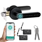 Minia Fingerprint Door Knob, Smart Lock, With Handle, Ke.... Fixed Price $51.87.