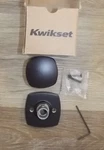 Kwikset Arroyo Knob Dummy Door Single Sided Matte Black 97881-059 T124. Fixed Price $9.05.
