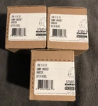 New Lot Of 3 Kwikset Hancock Dummy Doorknobs Satin Nickel 97880-868 Pulls. Fixed Price $21.00.