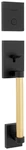 Kwikset 819PVHLIP Prava Sectional Dummy Exterior Pack Handleset - Black. Fixed Price $212.00.