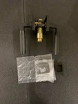 Emtek Privacy Knurled Lever, Rosette, L-square Stem (right Hand, Flat Bla. Fixed Price $156.99.