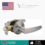 Amazon Basics Straight Door Lever, Passage, Satin Nickel, 1-PACK. Fixed Price $14.99.