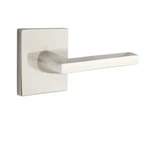 Emtek Helios Left Handed Non Turning Dummy Set With Square Rose Satin Nickel. Fixed Price $69.99.