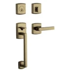 Baldwin Soho Right Handed Sectional Single Cylinder Keyed Entry Handleset Brass. Fixed Price $263.99.