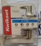 Kwikset Microban Bed & Bath Balboa Satin Nickle 93001-882, 300BL 15CPV1 New. Fixed Price $19.95.