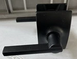 Schlage #F10 622 Cen Latitude Matte Black Passage Hall/closet Door Handle. Fixed Price $24.95.