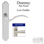 Hoppe Munchen M112PL/374N Dummy Low Profile Rh Satin Nickel Pair. Fixed Price $140.00.