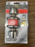 Defiant Keyed Door Knob Brandywine Collection Stainless Steel Finish #154 644. Fixed Price $12.35.