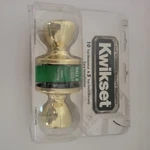 New Kwikset 200T 3 Cp Rcs Hall/closet Polished Brass Door Knob Nib. Fixed Price $9.99.