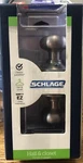 Schlage Plymouth Satin Nickel Door Knob Hall Closet F10VPLY619 Brand New. Fixed Price $18.95.