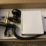 Dynasty Hardwre Colorado Front Door Handleset, Aged Oil Rubbed Bronze Tahoe Knob. Fixed Price $62.00.